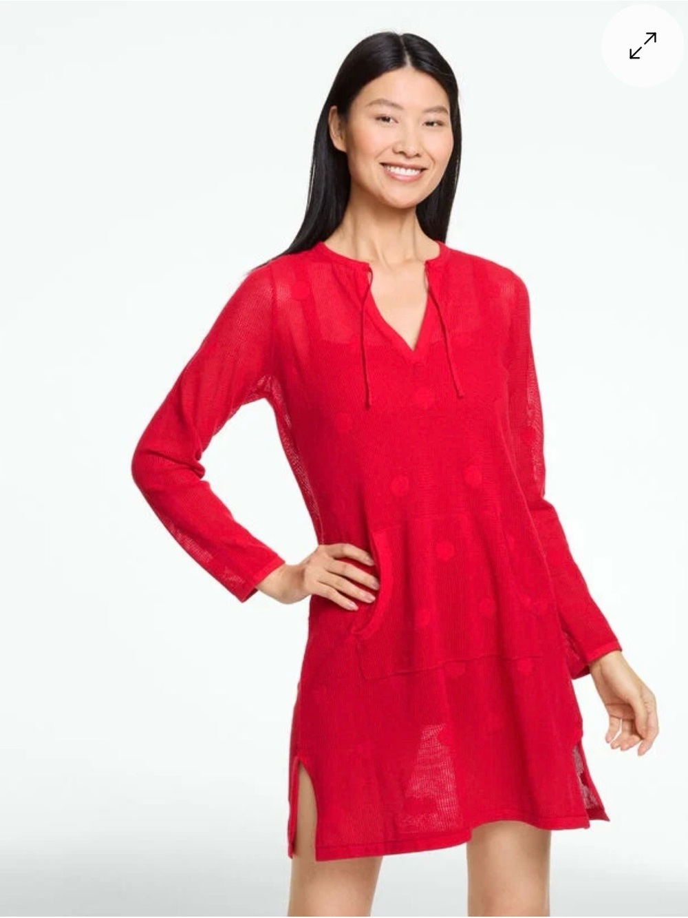 NWTs Talbots Tunic Swim Cover-Up Size Small